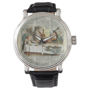 Alice-Morgen-Teezeit Armbanduhr