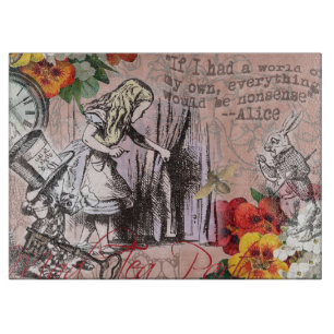 Alice-Nonsens-Vorhang Schneidebrett