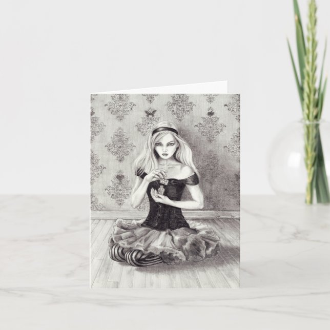 Alice - Notecard Karte (Vorderseite)