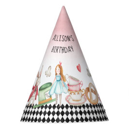 Alice Onederland Mad Tea Party Girl Partyhütchen