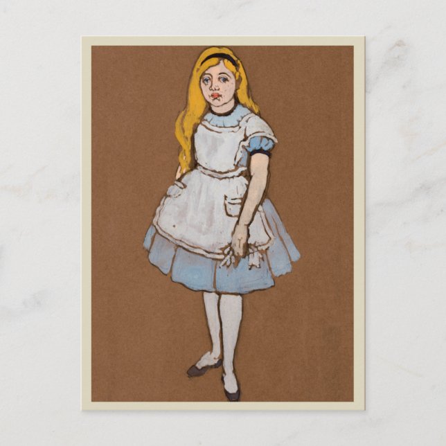 Alice Postkarte (Vorderseite)