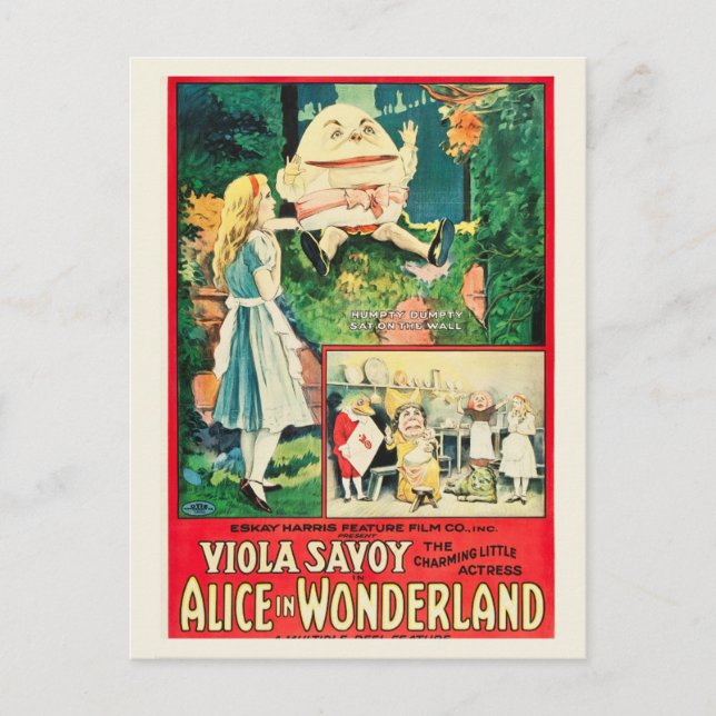 Alice Postkarte (Vorderseite)