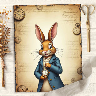 Alice Rabbit Pocket Watch Kunstschreiber