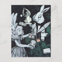 Alice Raucher Cannabis mit dem weißen Kaninchen
