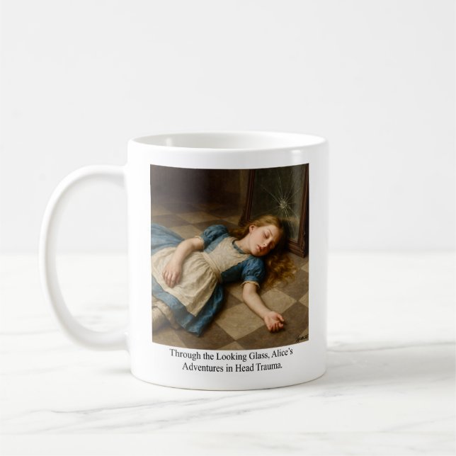 Alice’s Adventures in Head Trauma  Kaffeetasse (Links)