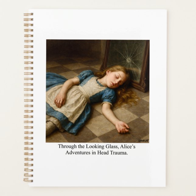 Alice’s Adventures in Head Trauma  Planer (Vorderseite)