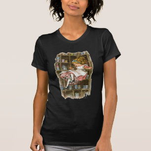 Alice schwimmt hinunter den Kaninchenbau T-Shirt