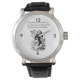 Alice, sechs unmögliche Dinge Armbanduhr