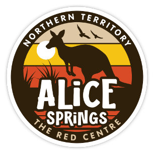 Alice Springs, NT Australia Aufkleber