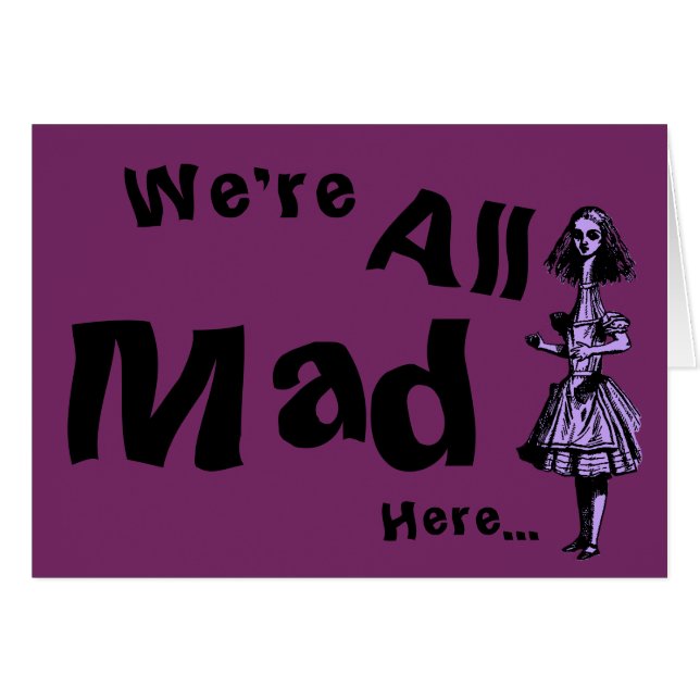 Alice Stretched in Wonderland (Vorderseite (Horizontal))