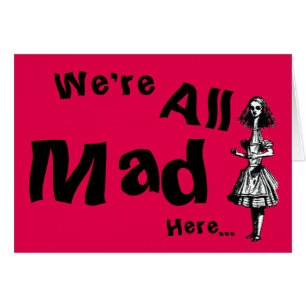 Alice Stretched in Wonderland