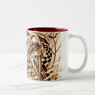 Alice-Tasse Zweifarbige Tasse