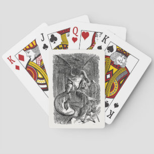 Alice Through the Looking Glass - The Jabberwocky Spielkarten