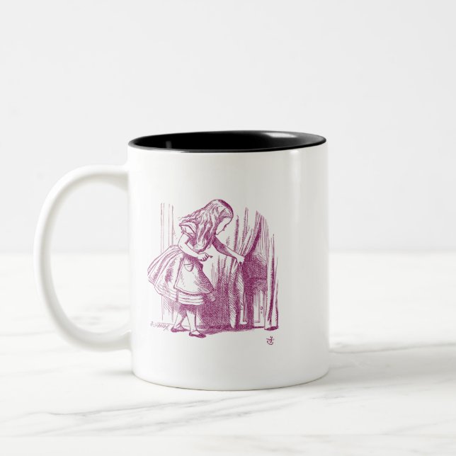 Alice Tiny Door Zweifarbige Tasse (Links)