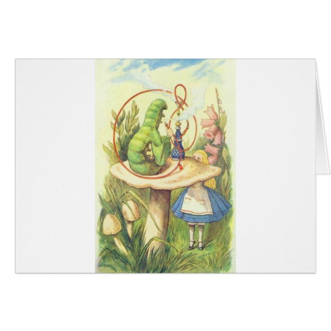 Alice trifft die Raupe (Vorderseite (Horizontal))