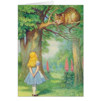 Alice u. die Cheshire-Katzen-Farbe