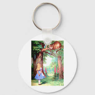 ALICE UND CHESHIRE CAT SCHLÜSSELANHÄNGER