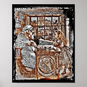 Alice und das Knitterschaf Poster