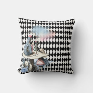 Alice und das Raupe-Throw-Kissen Kissen