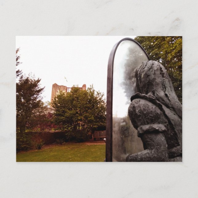 Alice und das Schloss Postkarte (Vorderseite)