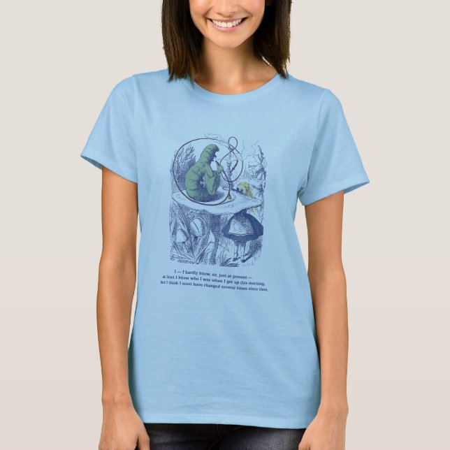 Alice und das T-Shirt der Raupen-Frauen (Vorderseite)