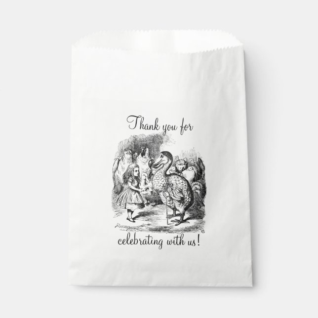 Alice und der Dodo Geschenktütchen (Vorderseite)