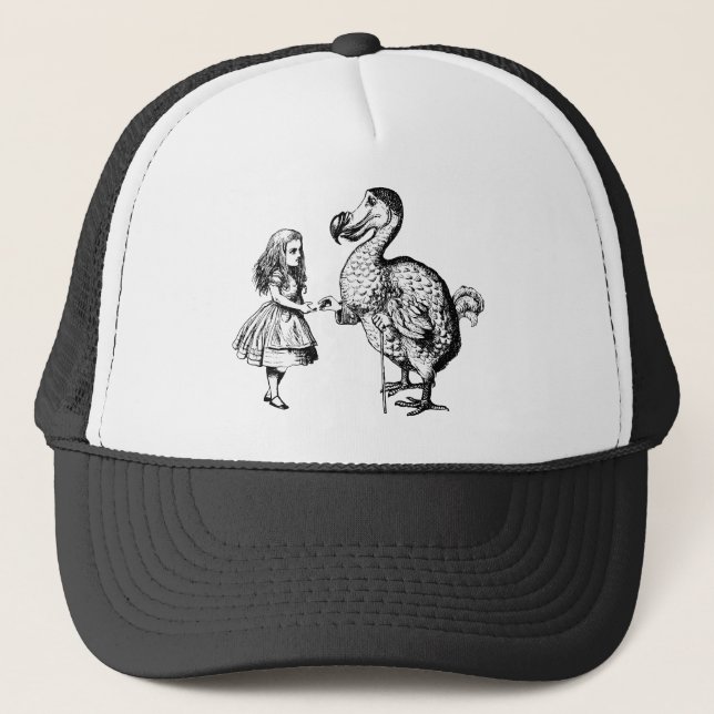 Alice und der Dodo Truckerkappe (Vorderseite)