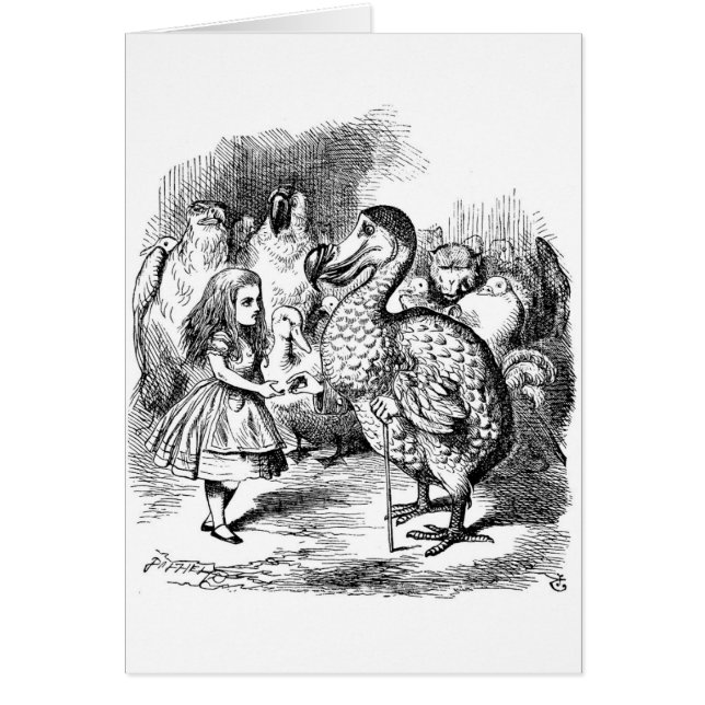 Alice und der Dodo-Vogel (Vorne)