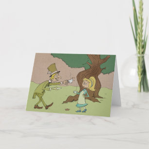 Alice und der Mad Hatter Einladung