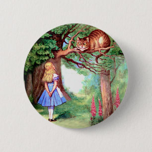 ALICE UND DIE CHESTER-KATZE BUTTON