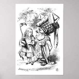 Alice und die Duchess Poster