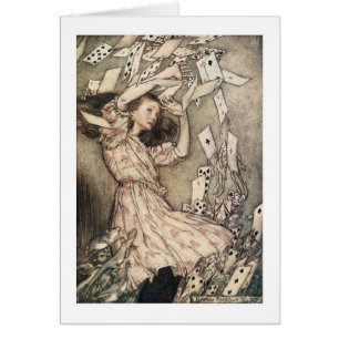 Alice und die Karten (Leere Innenseite)