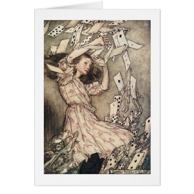 Alice und die Karten (Leere Innenseite) (Vorne)