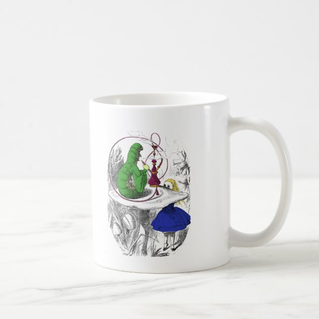 Alice und die Raupe Kaffeetasse (Rechts)