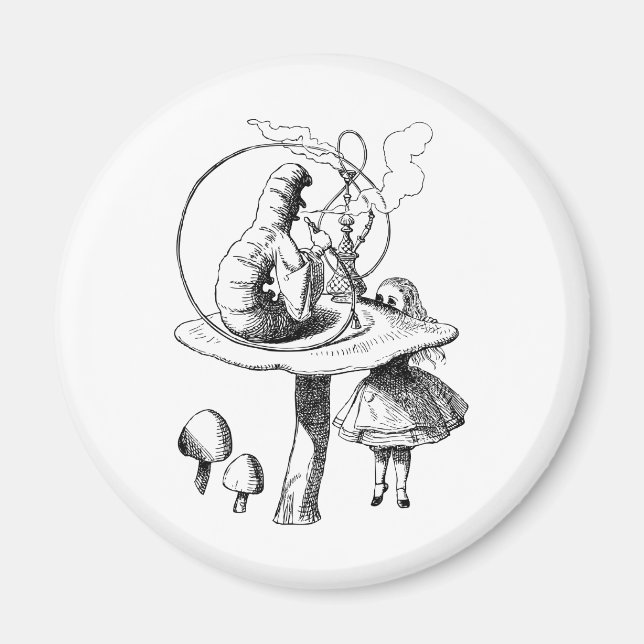 Alice und die Raupe Magnet (Vorne)