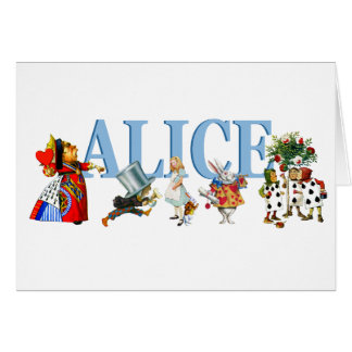Alice und Freunde in Wunderland