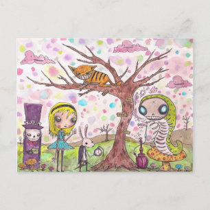 Alice und Freunde Postkarte