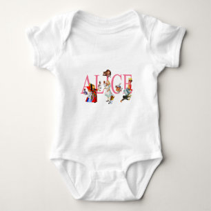 ALICE UND FREUNDE VOM MÄRCHENLAND BABY STRAMPLER