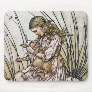 Alice und Märchenland - Schwein u. Pfeffer durch Mousepad