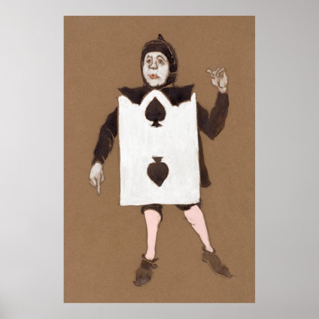Alice und Wonderland Forest Character Painting-10 Poster (Vorne)