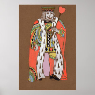 Alice und Wonderland Forest Character Painting-11 Poster