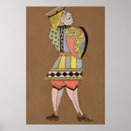 Alice und Wonderland Forest Character Painting-13 Poster