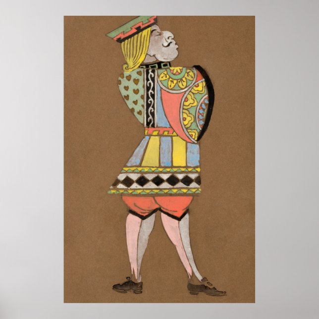 Alice und Wonderland Forest Character Painting-13 Poster (Vorne)