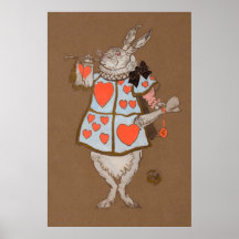 Alice und Wonderland Forest Character Painting-14
