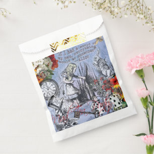 Alice Unsinn Vorhang Wunderland Klassiker Geschenktütchen