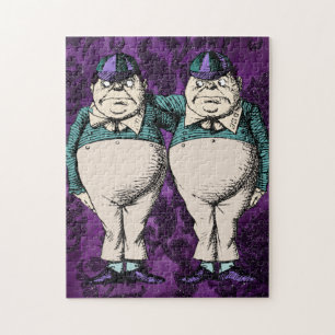 Alice V gothique - Tweedledum et Tweedledee Puzzle