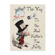 Alice - Verrückte Hatter-Teeparty 1865 