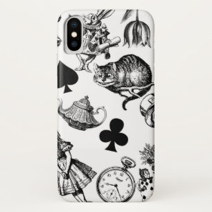 Alice Weißes Kaninchen Wunderland Klassiker Case-Mate iPhone Hülle