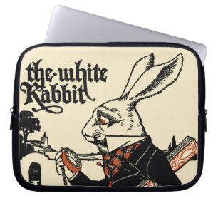 Alice White Rabbit Classic Wonderland Laptopschutzhülle