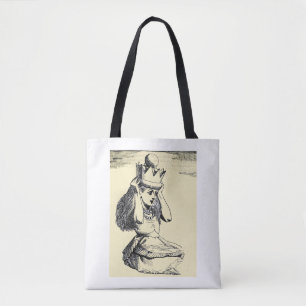 Alice wird zur Königin Alice gekrönt Alice setzt d Tasche